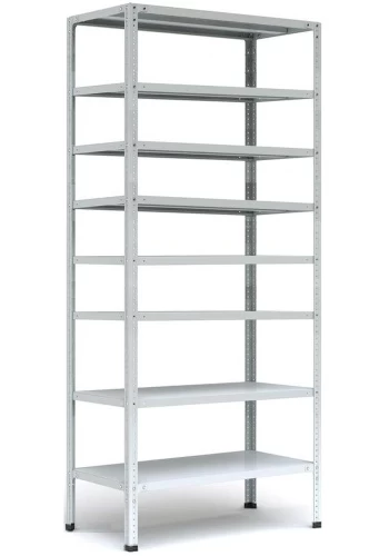 Стеллаж металлический Титан МС-750 2000x700x300/8